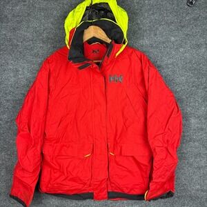 Helly Hansen Pier 3.0 Coastal Sailing Jacket Womens Medium Red HellyTech
